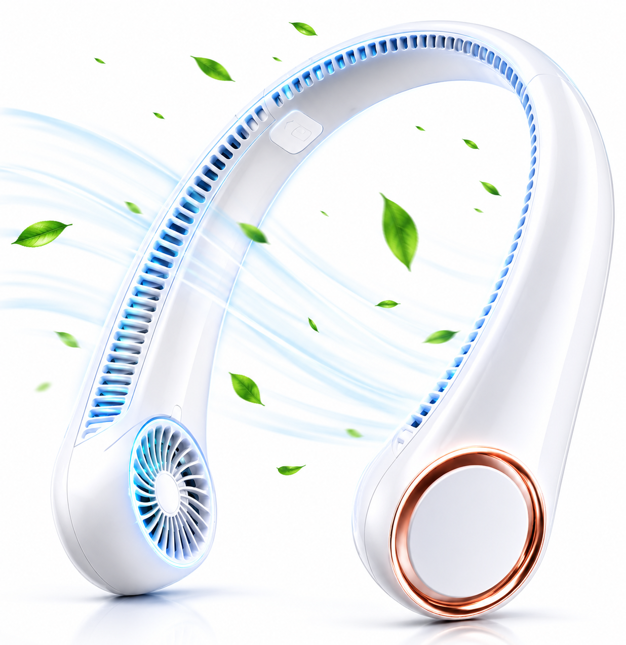 Portable Neck Fan With Battery and USB Charging