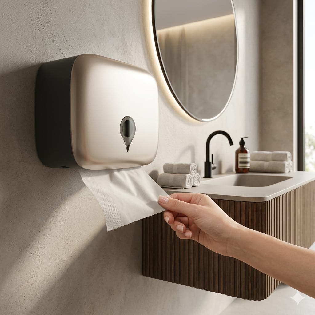 Luxury Wall Mount Tissue Paper Dispenser